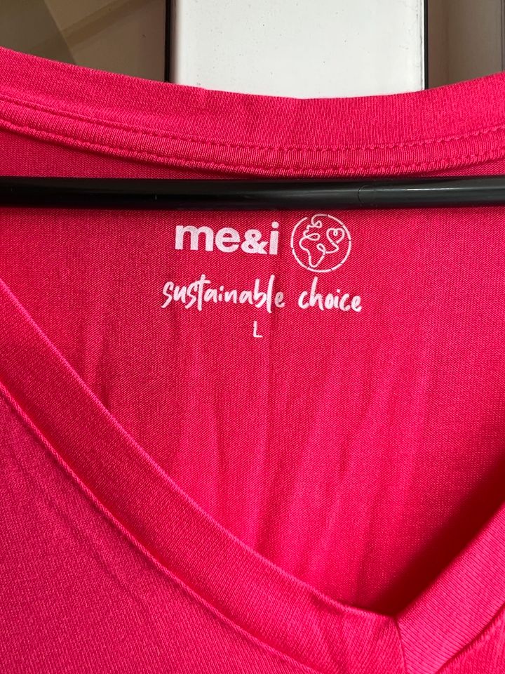 Me&i Meandi T-Shirt Gr. L pink, neu in Horst (Holstein)