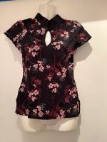 Melrose 32 XS Schwarz Shirt Asia Style Bluse Hessen - Bad Soden-Salmünster Vorschau