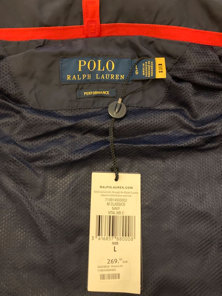 Polo Ralph Lauren Perfomance Shell Jacke Neu mit Etikett in Berlin