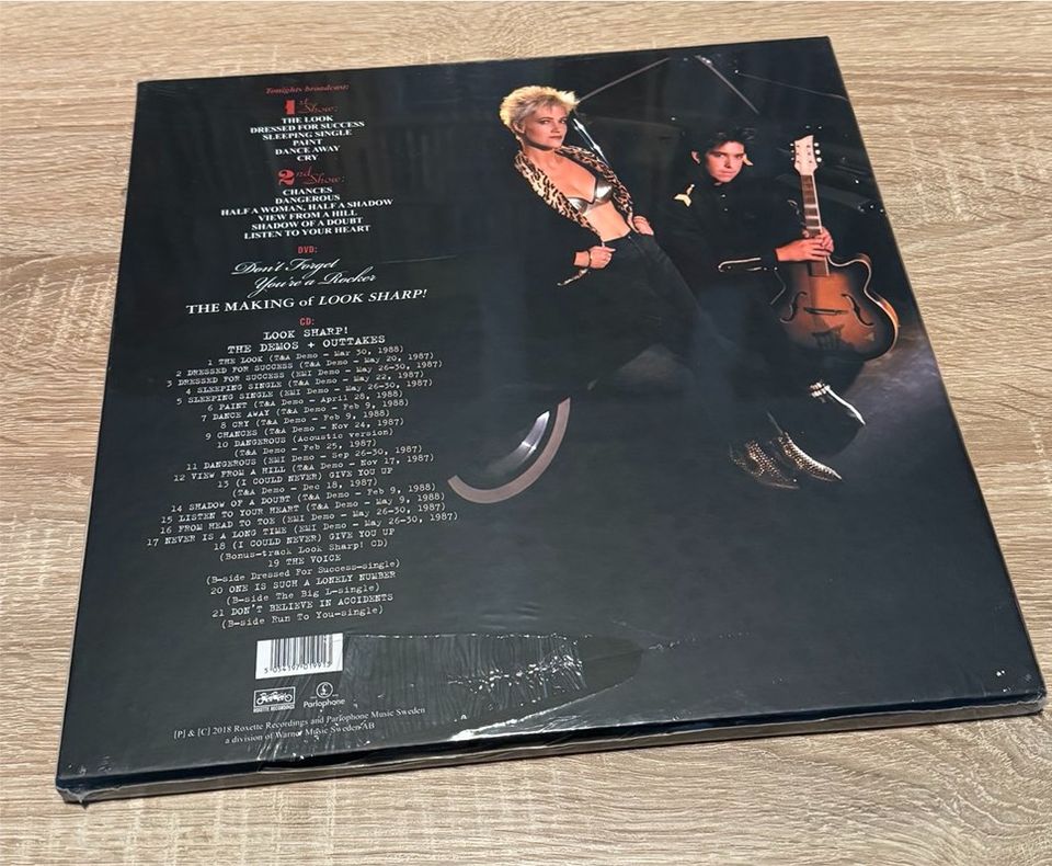 Roxette - Look Sharp! Limited Box Set LP+CD+DVD (OVP/SEALED) in Apolda