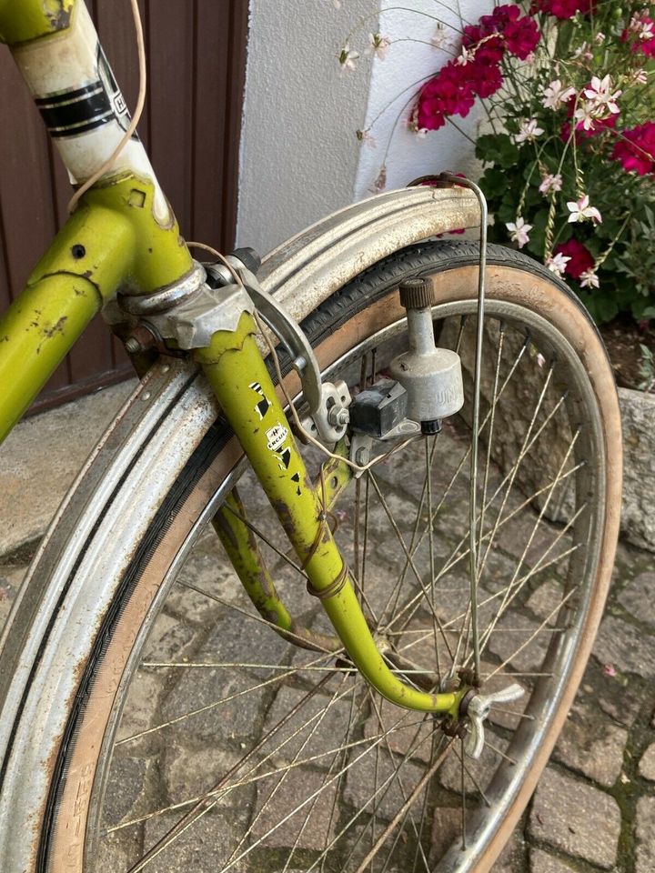 Vintage Hercules Fahrrad aus den 70ern in Zellingen