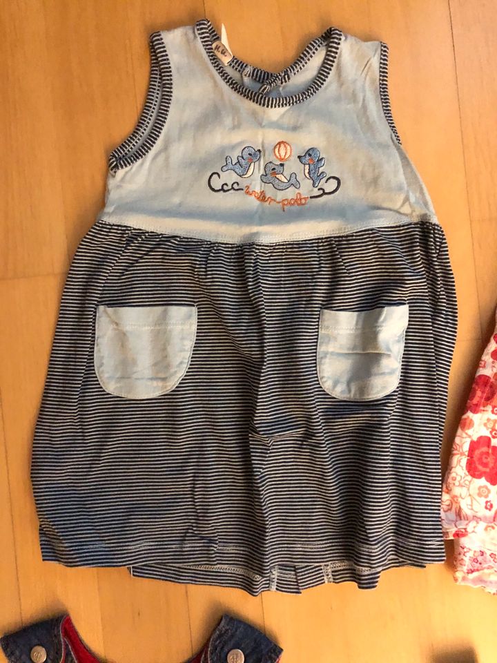 KINDERSACHEN KLEID GR 80/86 JEANS SOMMER ROCK H&M in Berlin