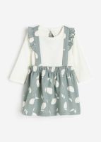 2 Tlg Set Kleid Mädchen Latzkleid Mädchen Baby Sommer Harburg - Hamburg Marmstorf Vorschau