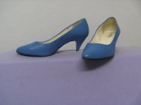 Damen - Pumps, blau, Gr. 38, Obermat.: Leder Nordrhein-Westfalen - Euskirchen Vorschau