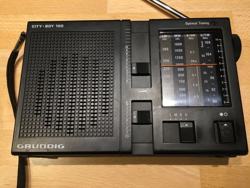 Grundig CITY-BOY 100  Taschenradio ! in Heek