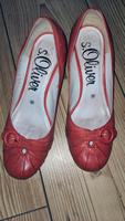 Schicke rote S-Oliver Schuhe Gr.  39 Berlin - Köpenick Vorschau