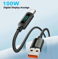 100W Typ-USB schnell Ladekabel Digi-LED-Indikator z.B. IPHONE 15 Nordrhein-Westfalen - Gladbeck Vorschau