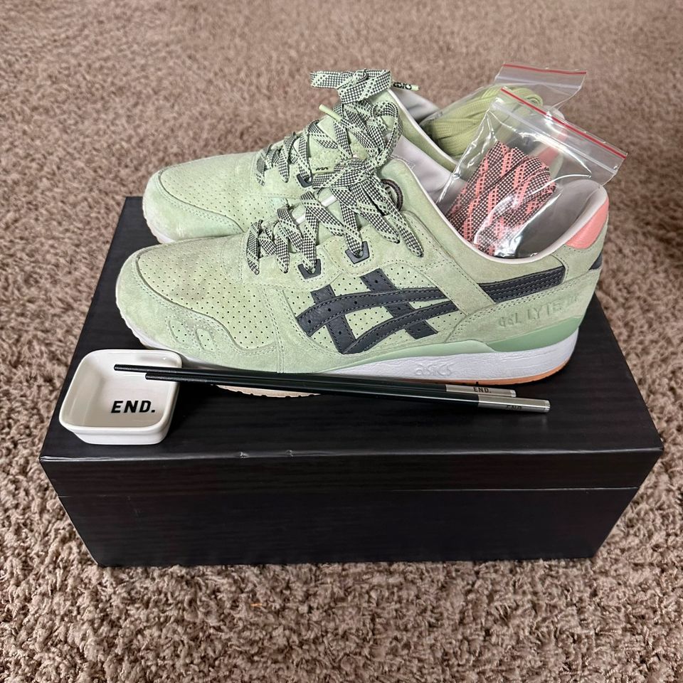 ASICS Gel-Lyte III End Wasabi Special Box gebraucht 3 in Halle