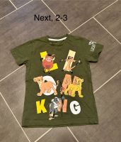 NEXT T-Shirt 2-3 grün König der Löwen Schleswig-Holstein - Tangstedt  Vorschau