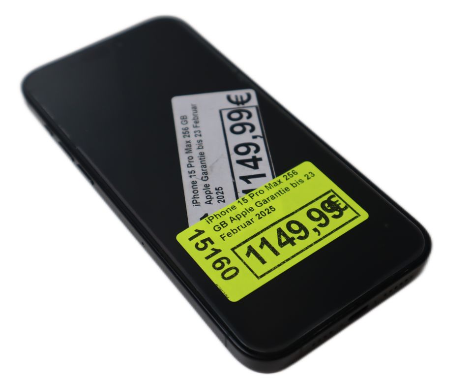 iPhone 15 Pro Max 256 GB Apple Garantie bis 23 Februar 2025 in München