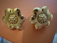 Traum Ohrringe Vintage Gold alte Clips Wandsbek - Hamburg Poppenbüttel Vorschau