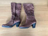 Echtleder Stiefel Größe 38, wie neu Bayern - Metten Vorschau