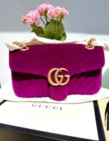 Gucci Marmont - NEU - Samt Velvet Fuchsia Tasche Bayern - Dingolfing Vorschau