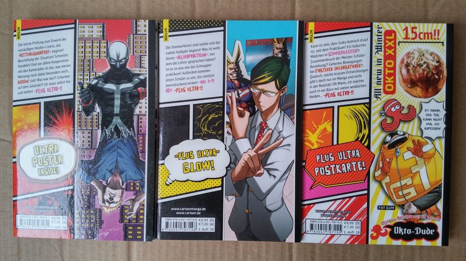 My Hero Academia Manga 1.Auflage 6, 11, 12, 13, 14, 15, 17 & 19 in Lübeck