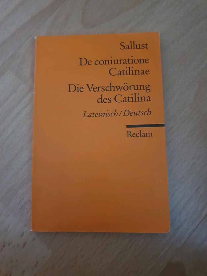 Die Verschwörung des Catilina, Sallust, Lateinisch/Deutsch in Köln