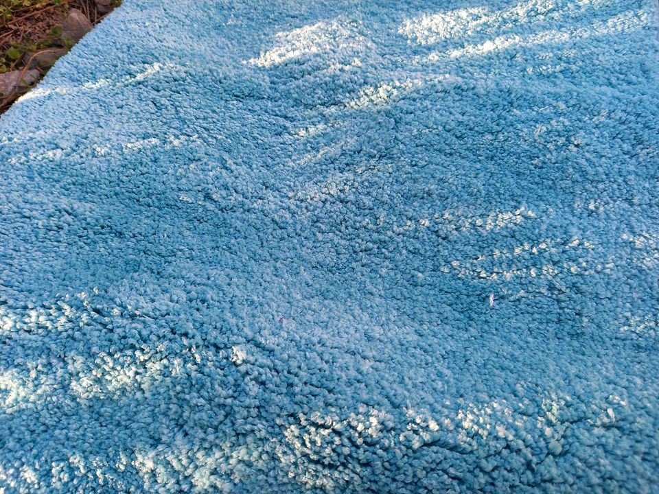 Teppich Blau / Türkis in Roßwein