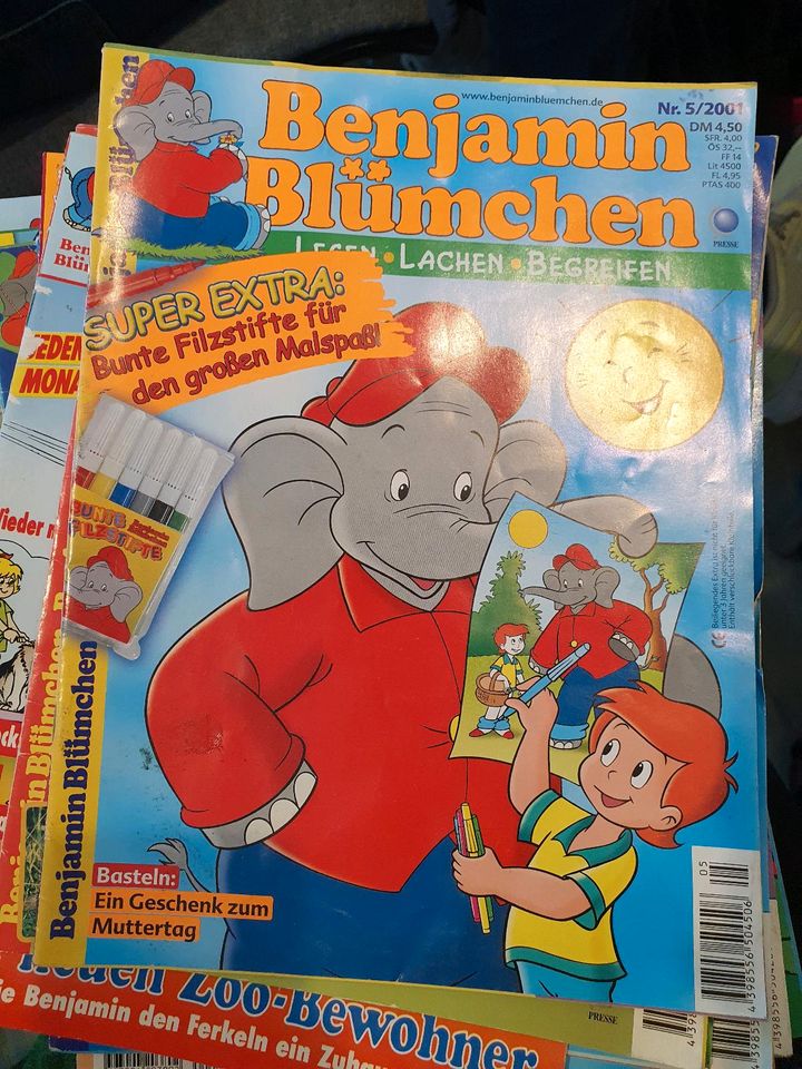 17 Hefte Magazin Zeitschriften Benjamin Blümchen zB für Sammler in Werne