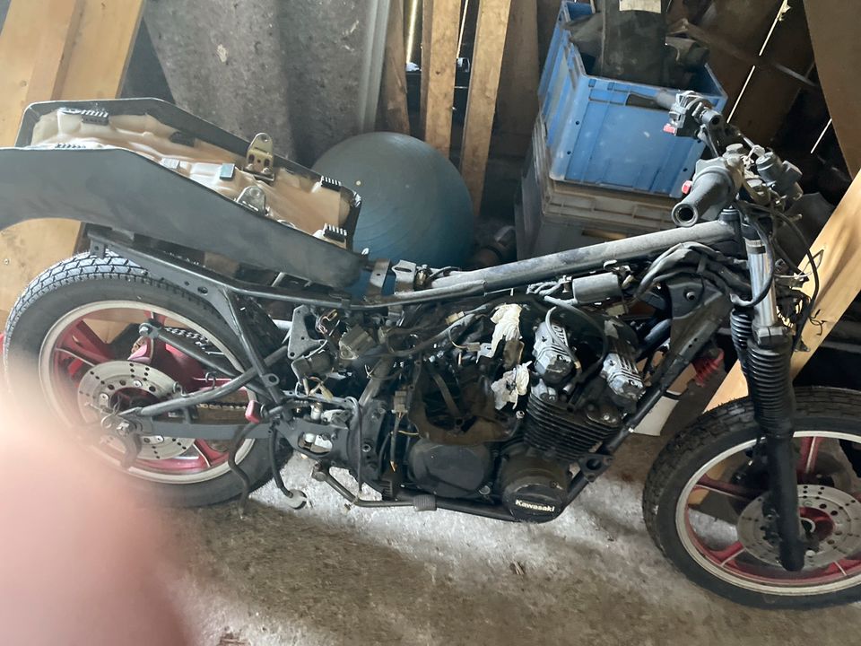 Gpz 550  Bastlerprojekt in Fronreute