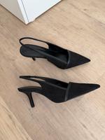Pumps Slingback Absatz Schuhe Schwarz 37 Neu H&M München - Ludwigsvorstadt-Isarvorstadt Vorschau
