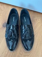 Graceland Loafer in Lack Schwarz Gr. 39 Bayern - Günzburg Vorschau
