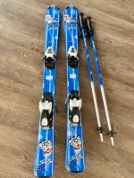 Ski Gr. 100cm mit Bindung + Stöcke 80 cm Bayern - Mitterteich Vorschau