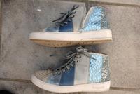 bugatti Sneaker Gr 38 mit Glitzer und metallic Optik Niedersachsen - Berumbur Vorschau