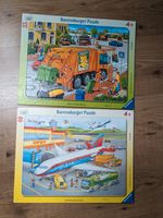 2x Kinder Ravensburger Puzzle "Müllabfuhr" und "Flughafen" Bayern - Ebersberg Vorschau