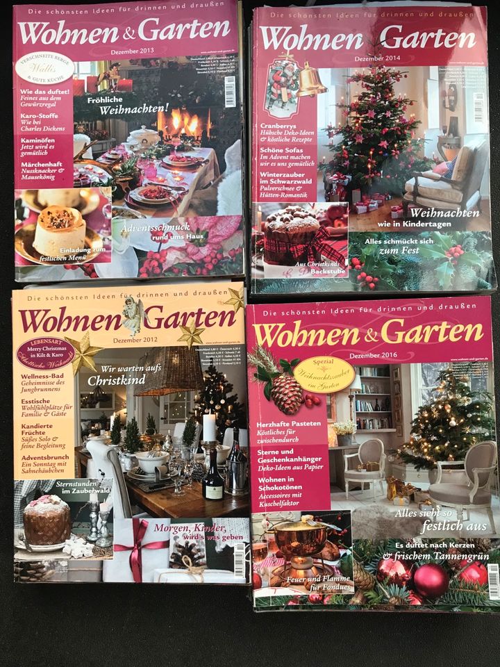 Wohnen und Garten 2012, 12 Hefte kpl. wie neu in Schweich