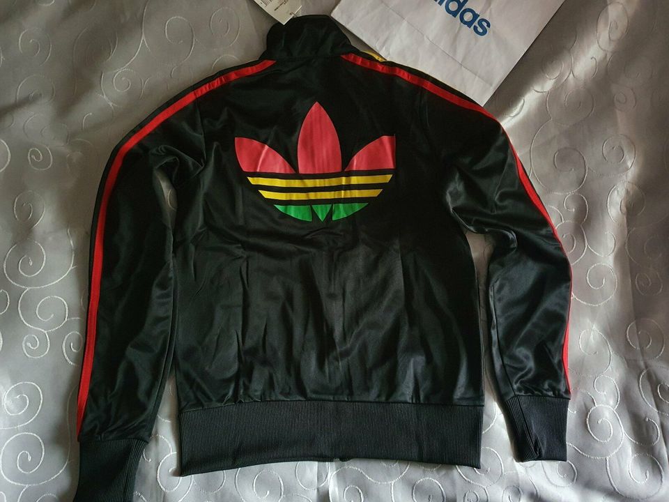 Adidas Firebird Rasta Jacke Jamaika schwarz bunt Jacket Track Top in  Eimsbüttel - Hamburg Eidelstedt | eBay Kleinanzeigen ist jetzt Kleinanzeigen