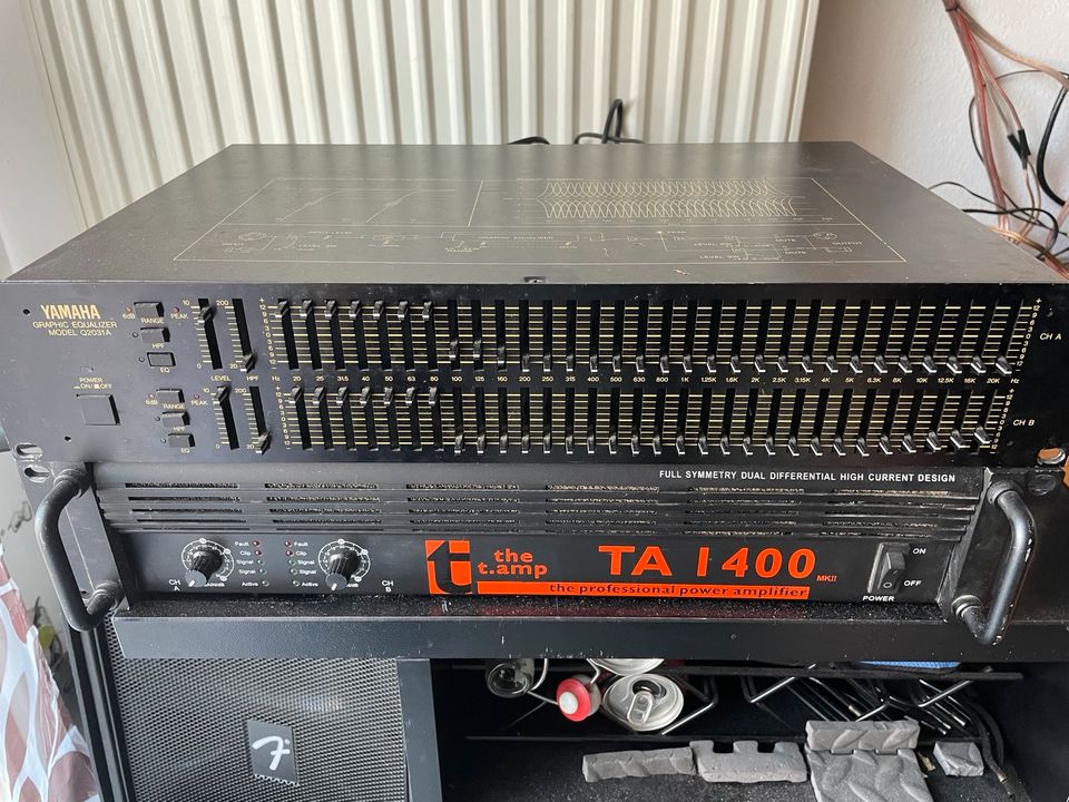 Thomann T.Amp TA1400MKII PA Verstärker mit Yamaha Equalizer in Obertraubling