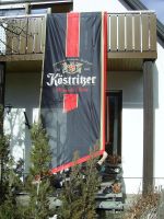 Köstritzer Köstritz 3 Geschenkt Brauerei Banner Fahne Bayern - Memmingen Vorschau