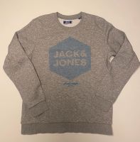 Graues Sweatshirt von Jack & Jones in Größe 176 Nordrhein-Westfalen - Bedburg-Hau Vorschau