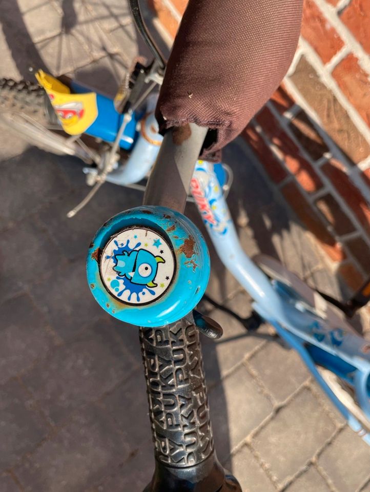Fahrrad Jungen blau Puky gebraucht 18 Zoll in Nordenholz