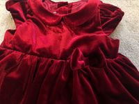 Baby Kleid Rot Samt Weihnachten 74 wie neu Nordrhein-Westfalen - Voerde (Niederrhein) Vorschau