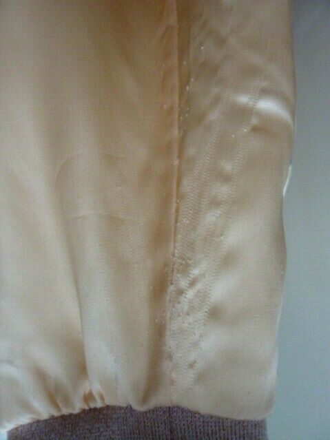 Zara Bomberjacke/ Blouson Jacke Satin long Beach/The Golden State in Täferrot