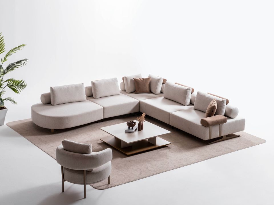 ⭐️ECKSOFA Luxus Designermöbel Sofa NEU verschiedene Größen ⭐️ in Bergheim