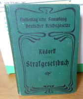 Strafgesetzbuch das Deutsche Reich Dr. Rüdorff 1903 Rarität Selte Ludwigslust - Landkreis - Zarrentin Vorschau