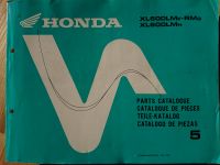 HONDA Teile-Katalog Parts Catalogue XL600LM RM PD04 1981 Sachsen-Anhalt - Zabenstedt Vorschau