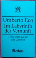 Umberto Eco - Im Labyrinth der Vernunft (Reclam, 1. Auflage 1989) Pankow - Prenzlauer Berg Vorschau