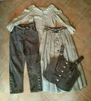 **TRACHTEN-OUTFIT** Lederhose&Mieder&Rock&Bluse echt Leder/Leinen Bayern - Reichertshofen Vorschau