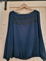 Tolle Bluse chic blau mit Spitze Gr.40 Dahn - Busenberg Vorschau