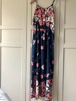 Maxikleid dunkelblau mit Blumen Print Münster (Westfalen) - Coerde Vorschau