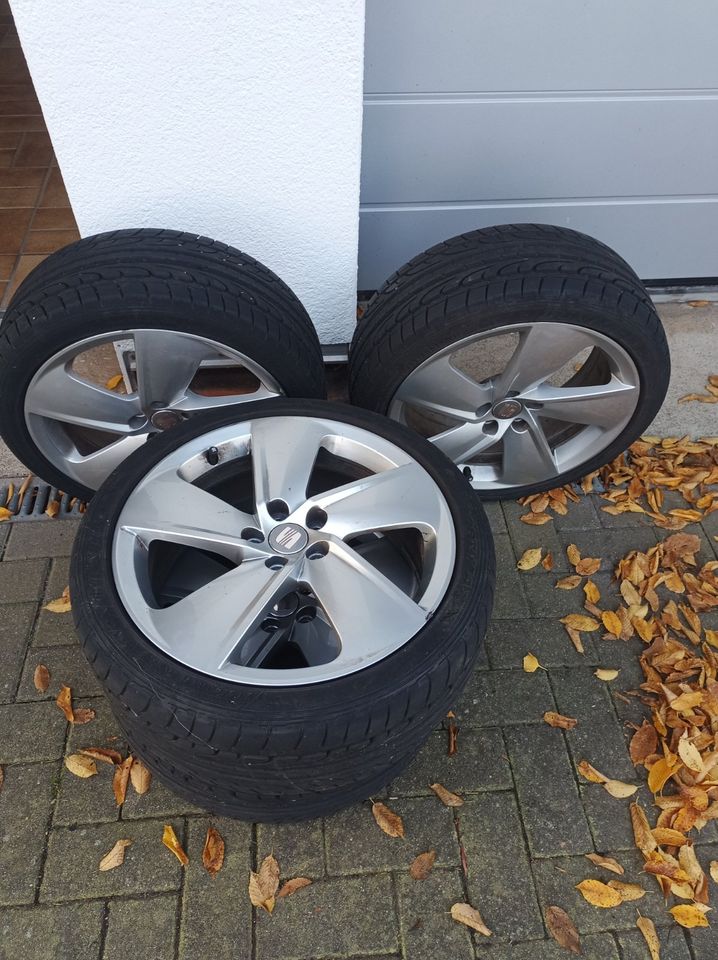 4 Alufelgen für Seat Toledo 215/40R17 in Hattorf am Harz