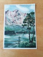 Postkarte Zugspitze - nach einem Aquarell von Herbert Borchard Dresden - Innere Altstadt Vorschau