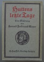 Conrad Ferdinand Meyer: Huttens letzte Tage (1917) Münster (Westfalen) - Mauritz Vorschau