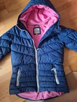 Bench Winterjacke superdick dunkelblau pink Größe 164 S Dresden - Pieschen Vorschau