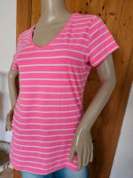 Langes Streifen T-Shirt,neonpink,Gr S Bayern - Hemau Vorschau