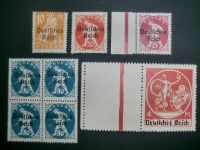 Deutsches Reich 120, 125, 127 I, 128, 135 I - Abarten (intern Z2) Kr. München - Sauerlach Vorschau