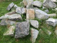 Alte Granitsteine von einer Steinmauer Bayern - Freyung Vorschau