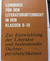 DDR Schulbuch Lehrbuch Schule POS Literatur Brandenburg - Schwedt (Oder) Vorschau